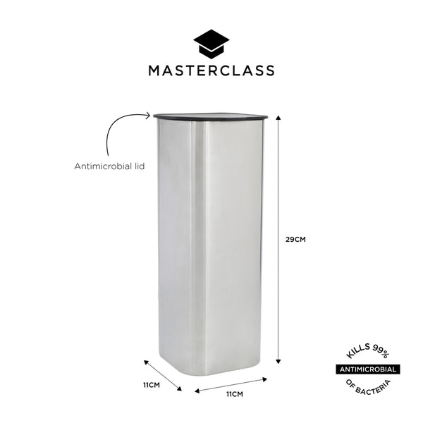 MasterClass Stainless Steel Pasta Container with Antimicrobial Lid image 8