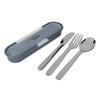 BUILT Travel Cutlery Set in Case, 18/8 Stainless Steel Spoon, Knife and Fork, 20 x 6 x 3cm image 5