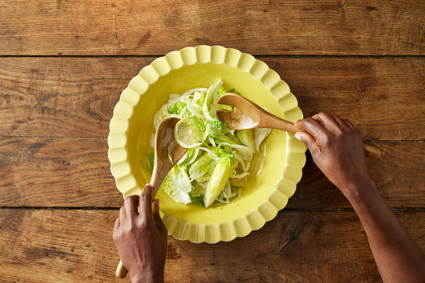 Jamie Oliver Big Love Serving Spoon Set, Mango Wood, Set of 2 image 9