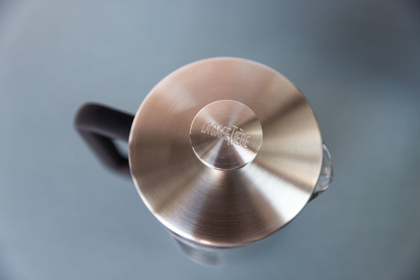 La Cafetière Pisa Brushed Stainless Steel Cafetière - 8 Cup image 3