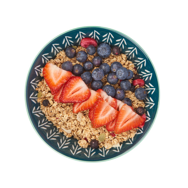 Set of 4 KitchenCraft Colourful Folk Pattern Ceramic Bowls image 2