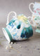 KitchenCraft China Painted Floral Footed Mug