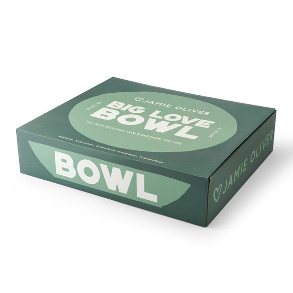 Jamie Oliver Big Love Serving Bowl, Stoneware, Green, 39 x 32cm image 3