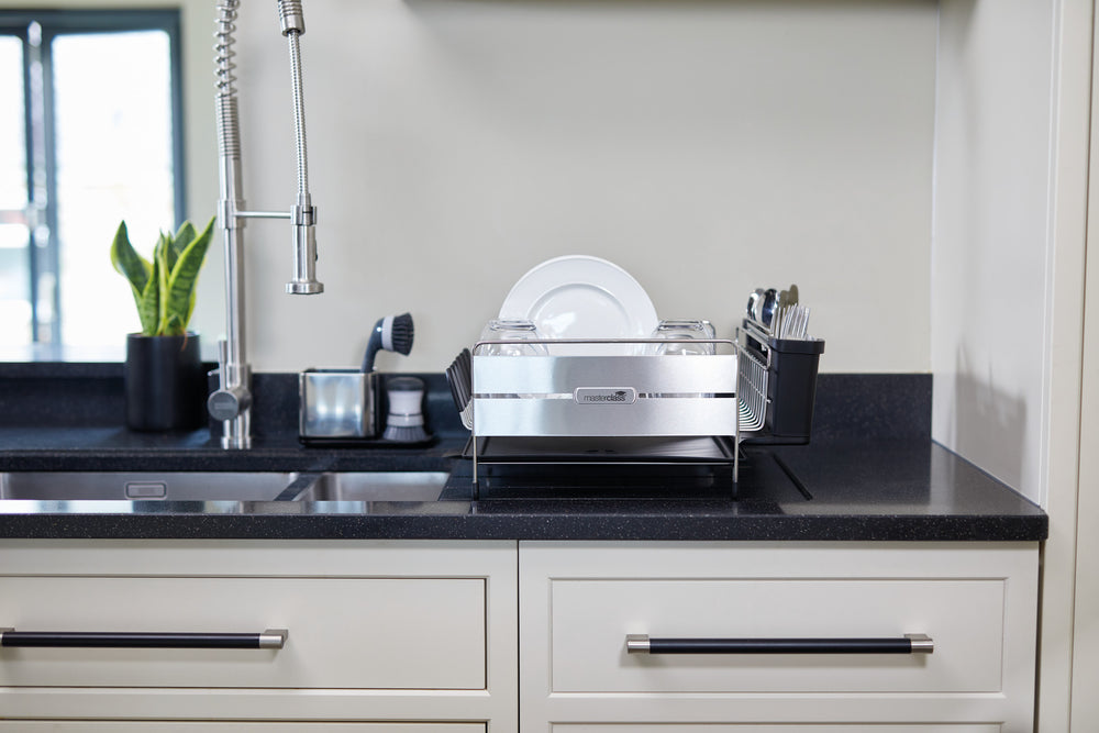 MasterClass Deluxe Stainless Steel Dish Drainer