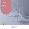 Mikasa Treviso Crystal Champagne Flute Glasses, Set of 4, 190ml