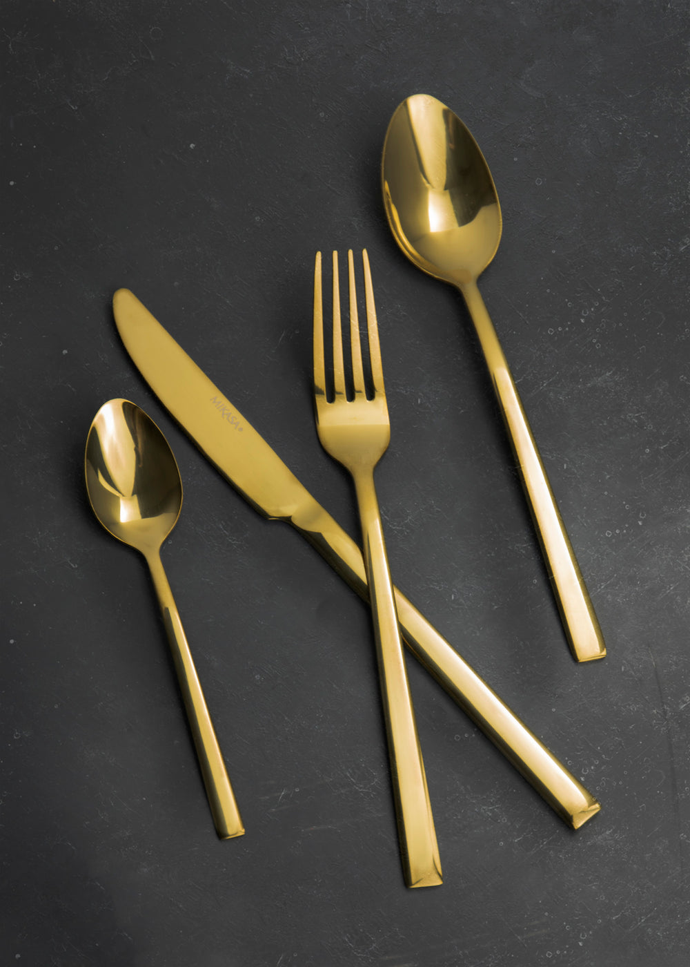 Mikasa Ciara Diseno 16 Piece Cutlery Set - Gold