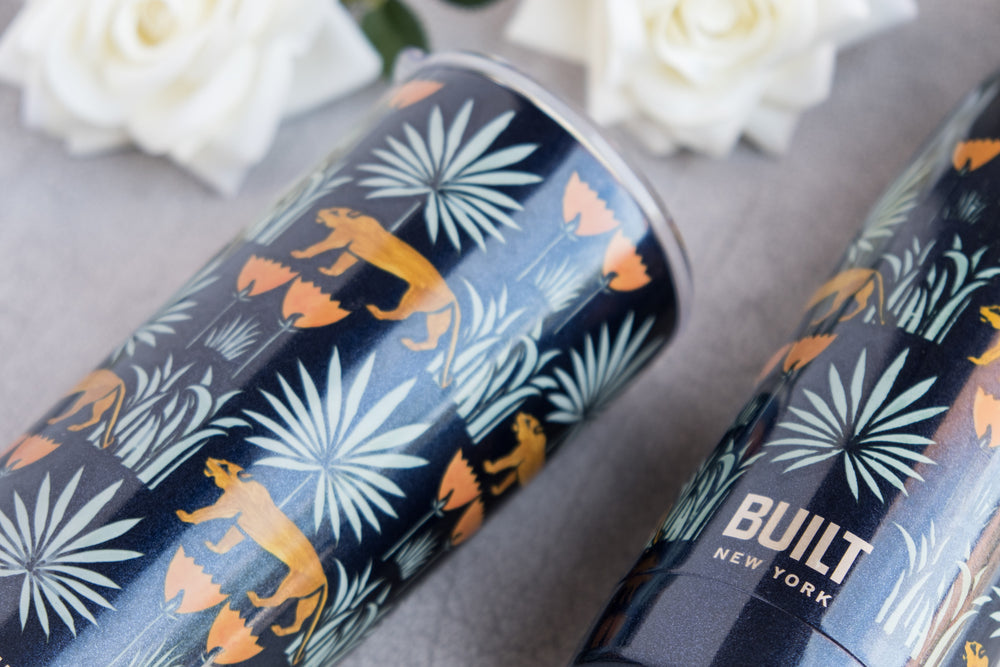 Built V&A 590ml Double Walled Stainless Steel Travel Mug Lioness