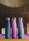 Built 500ml Double Walled Stainless Steel Water Bottle Pink and Blue Ombre