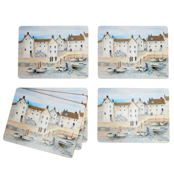 Creative Tops Cornish Harbour Pack Of 6 Premium Placemats image 3