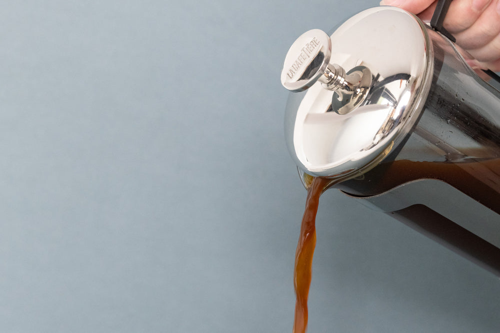 La Cafetière Roma 12 Cup Cafetière - Stainless Steel Finish