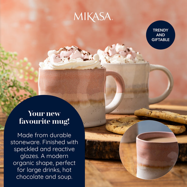 Mikasa Pink Reactive Glaze Mug, 450ML image 9