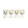 KitchenCraft Cat and Dog Egg Cup Set - Porcelain, 4 Pieces image 11