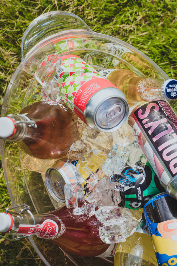 BarCraft Acrylic Large Oval Drinks Pail / Cooler image 5