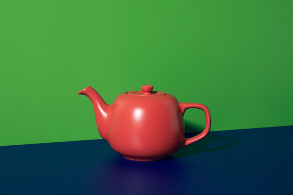 La Cafetière Classic Teapot 2 Cup, Red, 600ml image 2