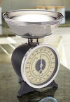 Classic Collection Mechanical Kitchen Scale, Black image 4