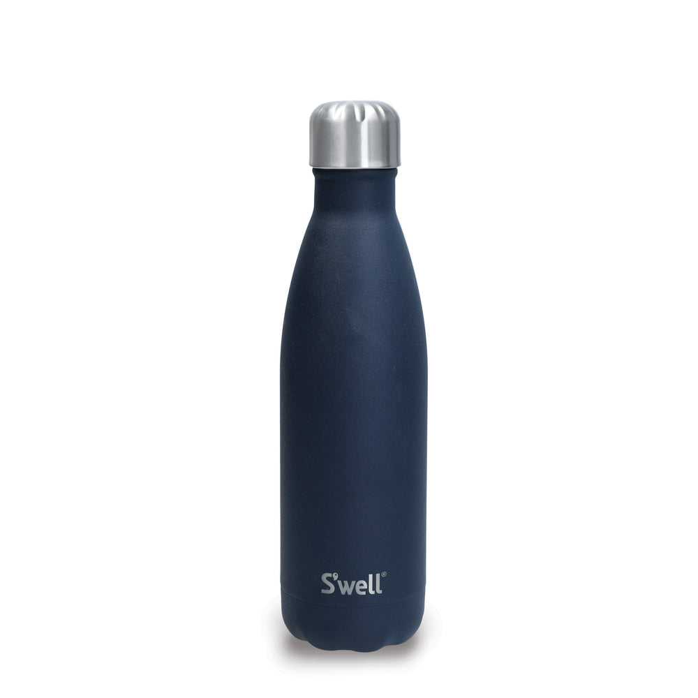 S'well 2pc Travel Cup and Bottle Set with Stainless Steel Water Bottle, 500ml and Drinks Tumbler, 530ml, Azurite