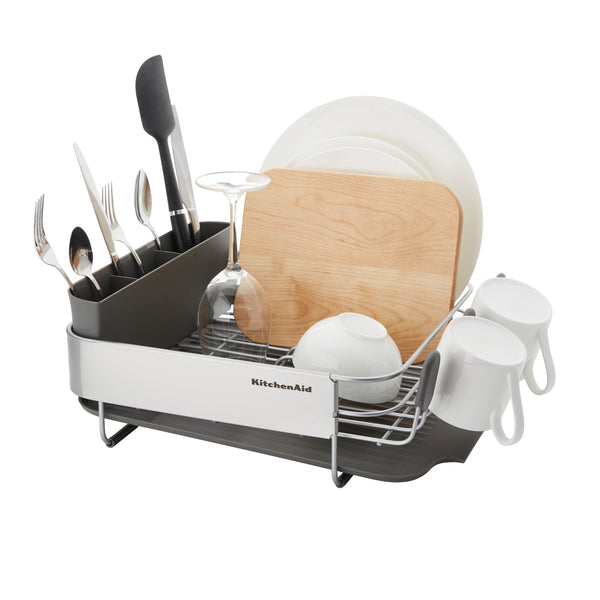 KitchenAid Compact Dish-Drying Rack - Charcoal Grey image 9