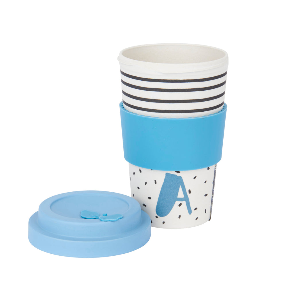 KitchenCraft 410ml Bamboo A to Z Letter 