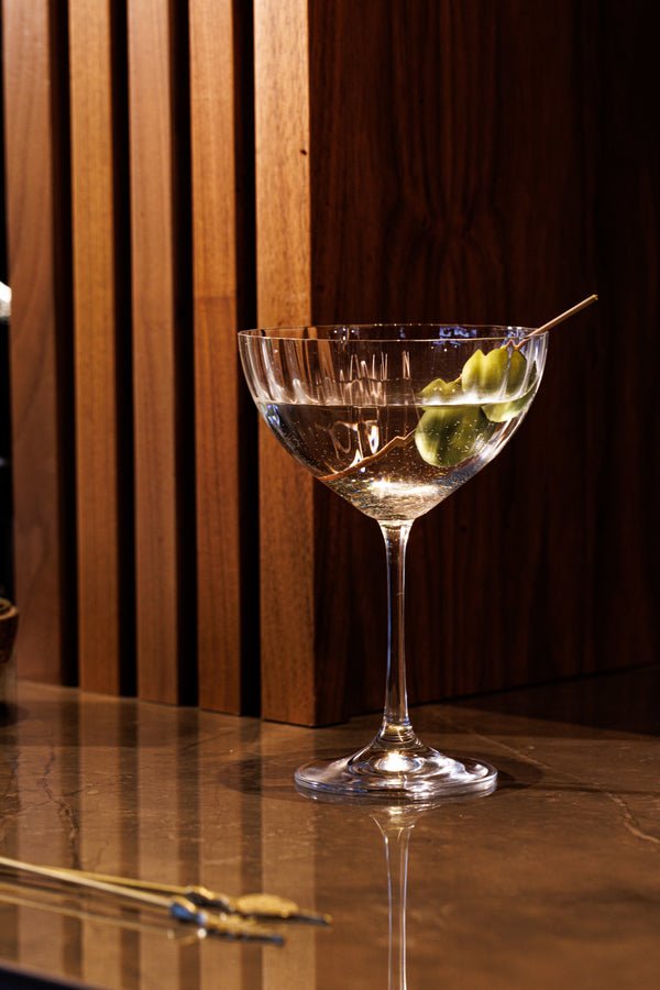 Mikasa Treviso Crystal Coupe Glasses, Set of 4, 300ml image 4