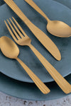 Mikasa Gold-Coloured Cutlery Set in Gift Box, Stainless Steel, 16 Pieces (Service for 4) image 2