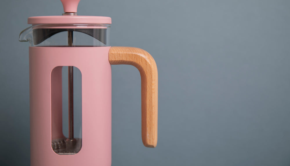 La Cafetière Pisa 3-Cup Cafetière, Pink