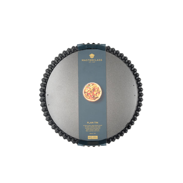 MasterClass Non-Stick Loose Base Fluted Quiche Tin, 25cm image 4