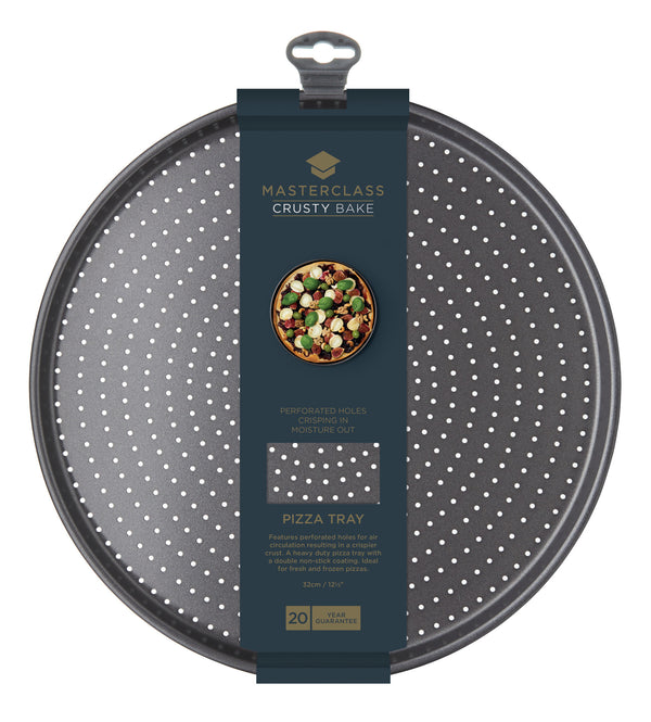 MasterClass Crusty Bake Non-Stick Pizza Tray, 32cm image 4
