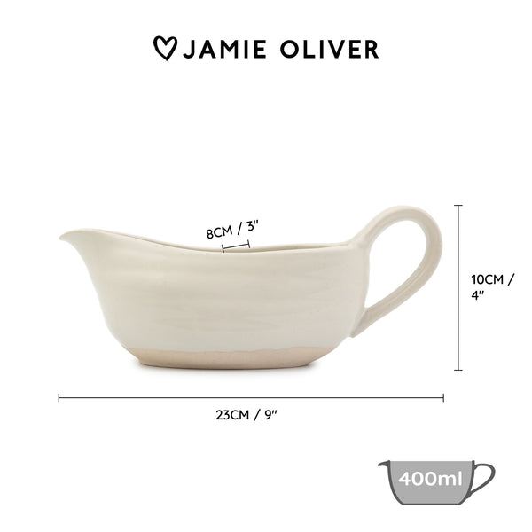 Jamie Oliver Big Love Great Gravy Boat, Stoneware, 400ml image 4