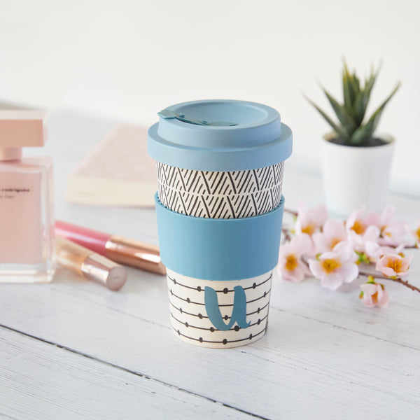 KitchenCraft 410ml Bamboo A to Z Letter 