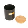 MasterClass Stoneware and Brass Effect Coffee Canister with Airtight Bamboo Lid image 3