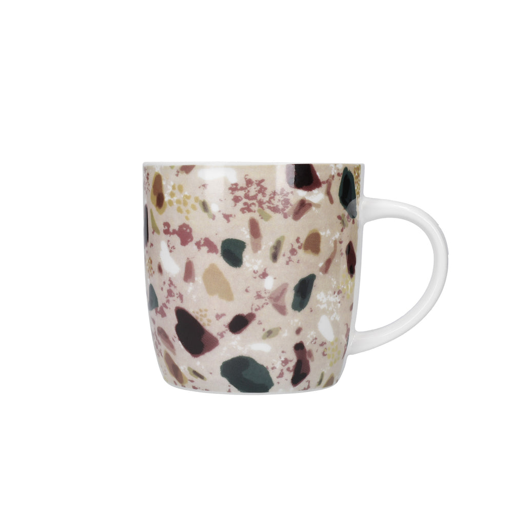 KitchenCraft Terrazzo Floral Mugs - Set of 4