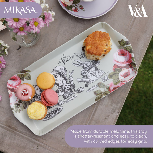Mikasa and the V&A Alice In Wonderland Melamine Sandwich Tray, 12’’ image 10