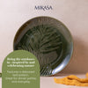 Mikasa Jardin Stoneware Round Serving Platter, 35.5cm, Green image 9