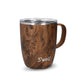 S'well Teakwood Mug with Handle, 350ml