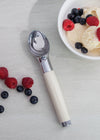 KitchenAid Stainless Steel Ice Cream Scoop – Almond Cream image 2