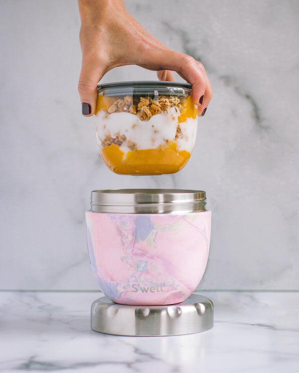 Geode Rose S’well Eats 2-in-1 Food Bowl, 636ml image 2