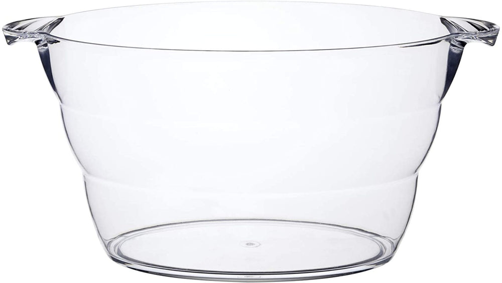 BarCraft Acrylic Large Oval Drinks Pail / Cooler