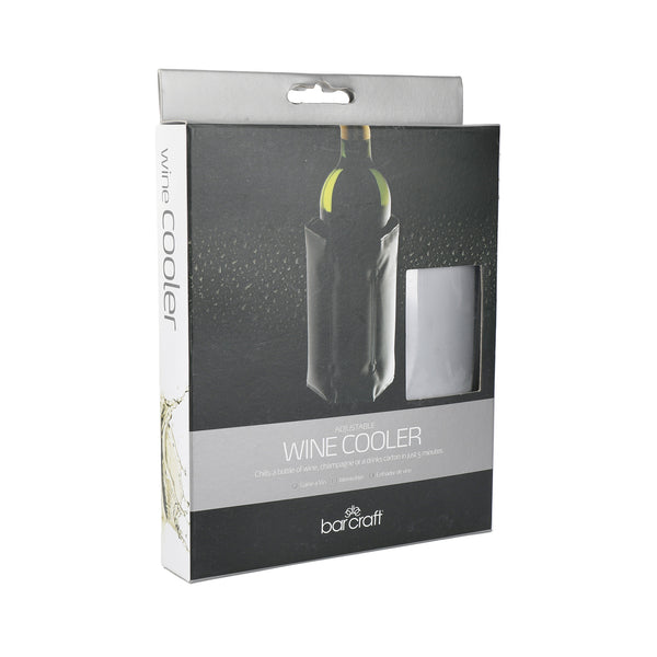 BarCraft Wrap Around Silver Wine Cooler image 4