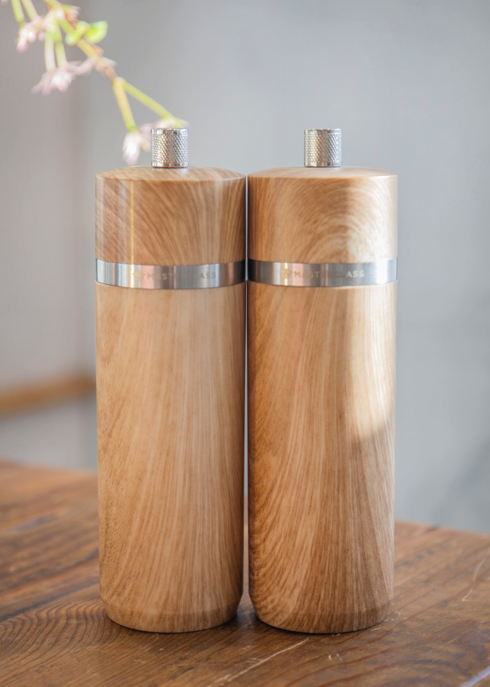 MasterClass Salt or Pepper Mill (17cm) - Beech Finish