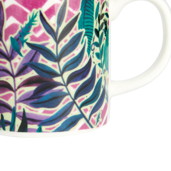 KitchenCraft Espresso Mug Exotic Leaves Design image 7