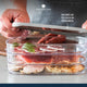 MasterClass Deli Food Storage Box with 3x Compartments