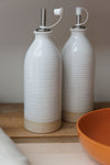 KitchenCraft Idilica Oil and Vinegar Bottles, Set of 2, Cream, 450ml image 7