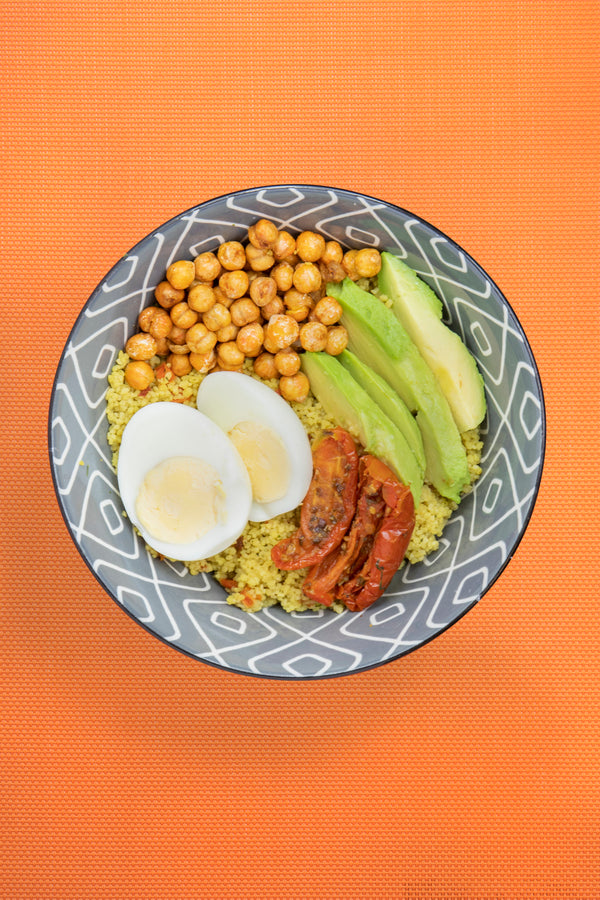 KitchenCraft Patterned Ceramic Cereal Bowls, Set of 4 - 'Designed For Life' Designs image 2