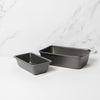 Set of Two Non-Stick Carbon Steel Loaf Pans, Includes 1lb/450g Pan and 2lb/900g Pan image 2