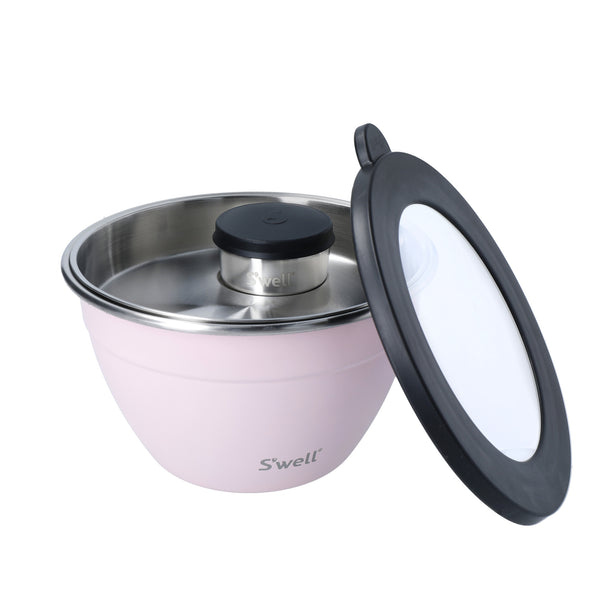 S'well Pink Topaz Salad Bowl Kit, 1.9L image 3