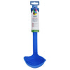 Colourworks Blue Silicone Ladle with Pouring Spout and Straining Holes image 4