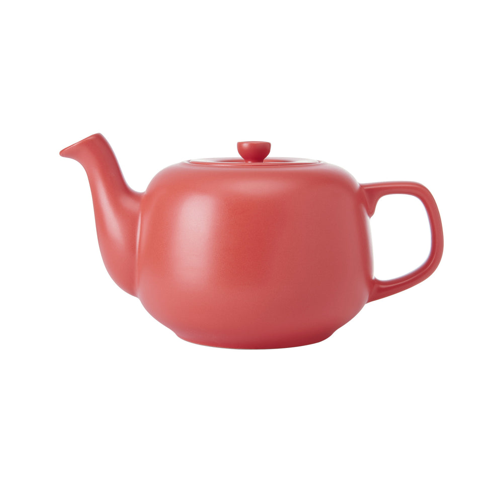 La Cafetière Classic Teapot 4 Cup , Red, 1.2L image 1