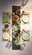 Colourworks Classics Salad and Snack Melamine Plates