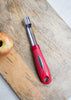 Farberware Fresh Comfort-Grip Apple Corer / Fruit Core Remover, Metal / Plastic, 19 cm (7.5") - Red