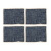Creative Tops Rectangular Jute Placemats, Set of 4, Navy Blue, 19 x 22 cm image 9